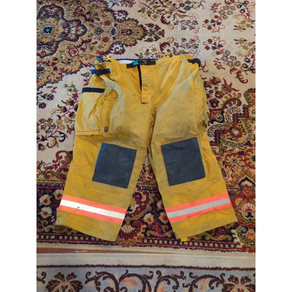Retired‎ Firefighter Gear Turnout Pants FIRE USED Size 50 X 24 SHELL ONLY!!